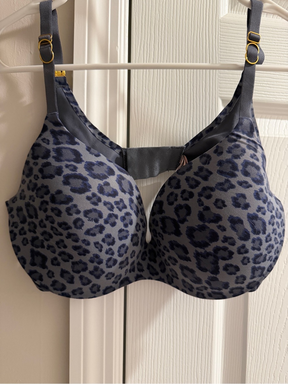 Victoria's Secret Blue Leopard push up bra